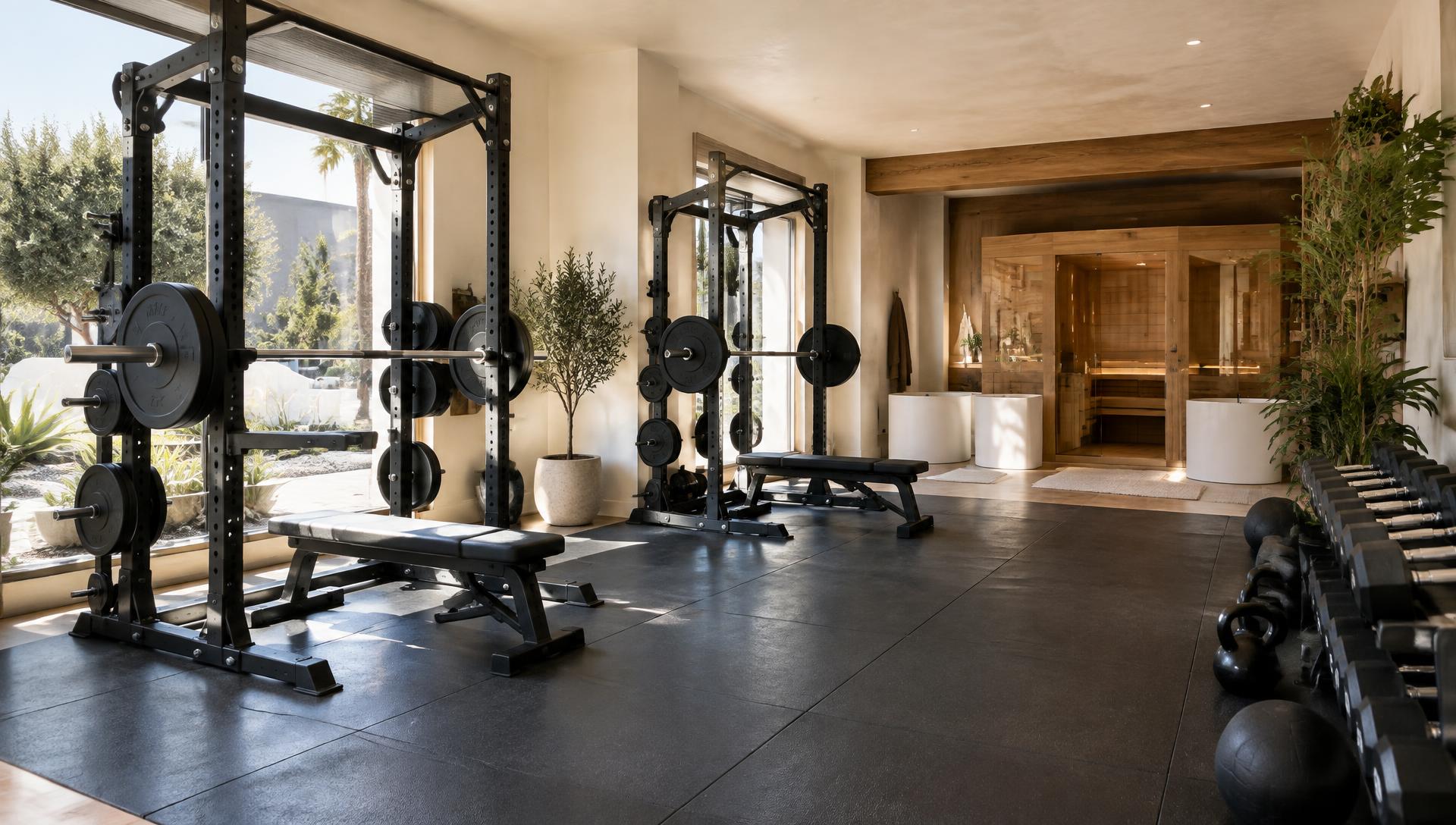 Concept of the intimate EverFit training studio